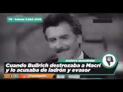 Cuando estaba en contra de Macri pero pasaron cosas y se unieron