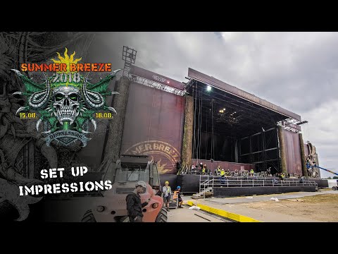 SUMMER BREEZE Open Air 2018 - Setup clip