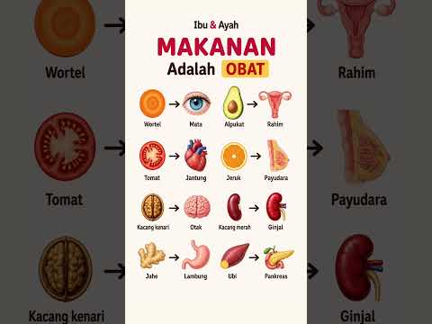 Makanan adalah Obat Ini Makanan yang Punya Bentuk Mirip Organ yang Dijaganya #ibudanayah