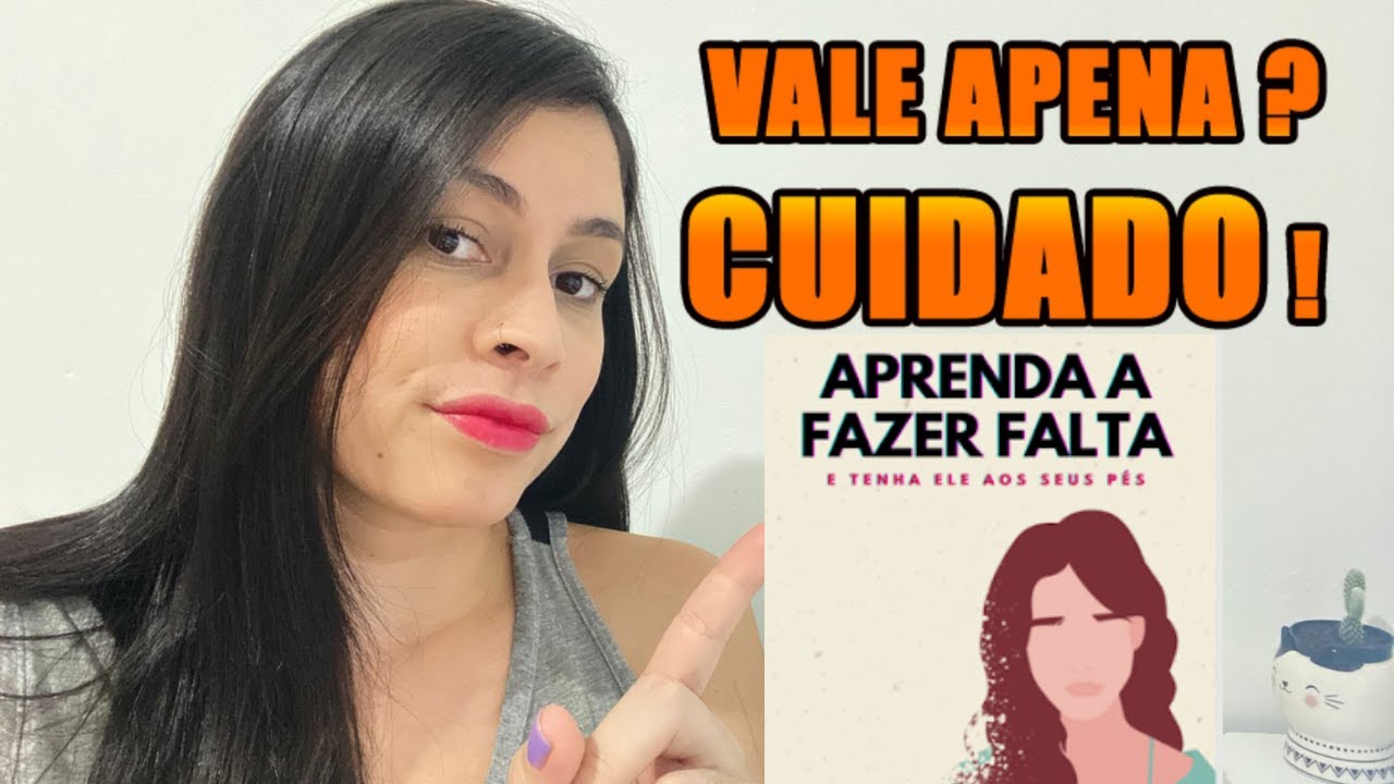 Livro Aprenda a Fazer Falta- Livro Aprenda a Fazer Falta Funciona Livro Aprenda a Fazer Falta é bom