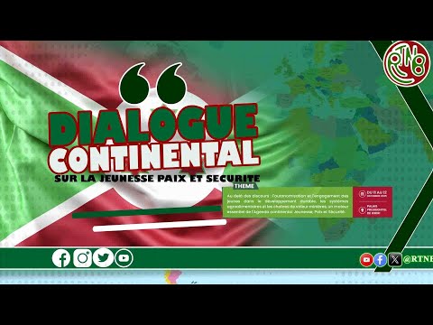 DIALOGUE CONTINENTAL SUR LA JEUNESSE, PAIX ET SECURITE: LE 12/12/2025