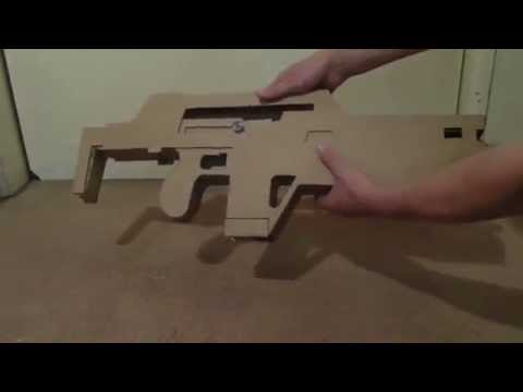 Cardboard M41-a Pulse Rifle (Aliens)