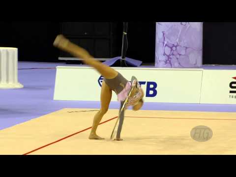 BOGDANOVA Viktoria (EST) - 2014 Rhythmic Worlds, Izmir (TUR) - Qualifications Hoop
