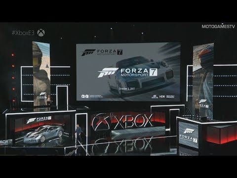 Forza Motorsport 7 - E3 2017 Announcement & Xbox One X Gameplay