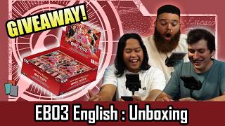 EB03 English Unboxing - [ Heroines Edition | One Piece Card Game ]