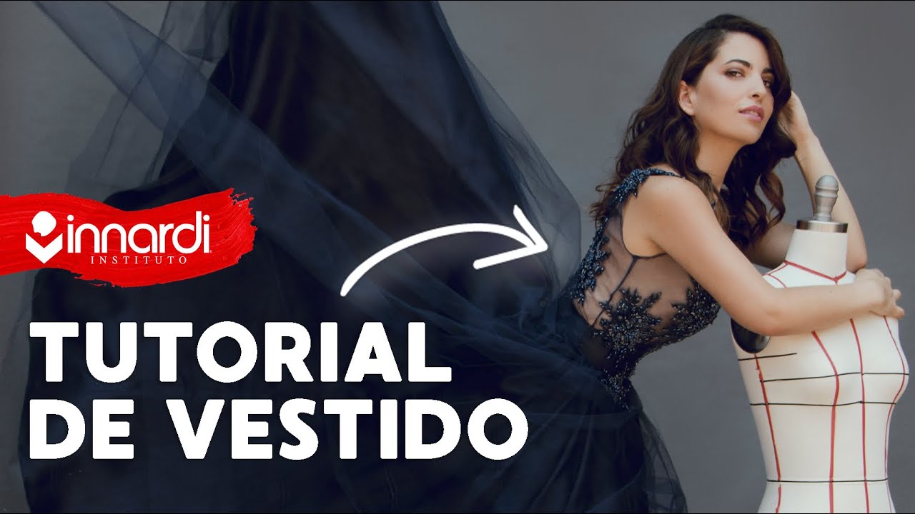 Aprende el Paso a Paso de este Hermoso Vestido (Parte 1/2) 💙 por Innardi