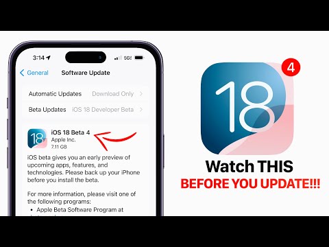 iOS 18 Beta 4 & Public Beta 2 - Watch This BEFORE The Update!
