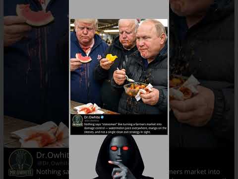Donald Trump Joe Biden and Vladimir Putin Lose Control at the Farmers Market