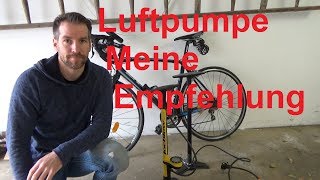 Fahrrad Rennrad Luftpumpen Test teuer gegen günstig Vergleich TOPEAK Joe Blow Sport III