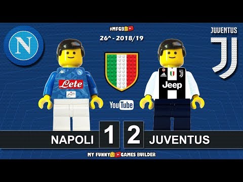 Napoli vs Juventus 1-2 • Serie A 2019 • Sintesi 03/03/19 • All Goal Highlights Lego Football