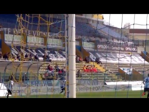 Parma-San Marino, assolo Messina sulla fascia, parata di Zommers su Olcese (49') 16.07.55