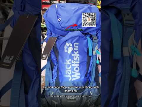 Balo Jack Wolfskin Alpine Trail 40L đa màu, trợ lực tiện lợi leo núi & trekking, giá ưu đãi 896.789