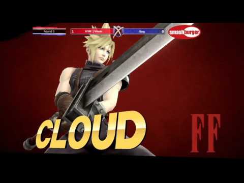 Sm4shburger 9: iQHQ | Vinnie (Cloud) vs Flarg (Wario)