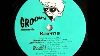 Karma - Ganesha (Heaven Mix) - Groovy Records - 1995