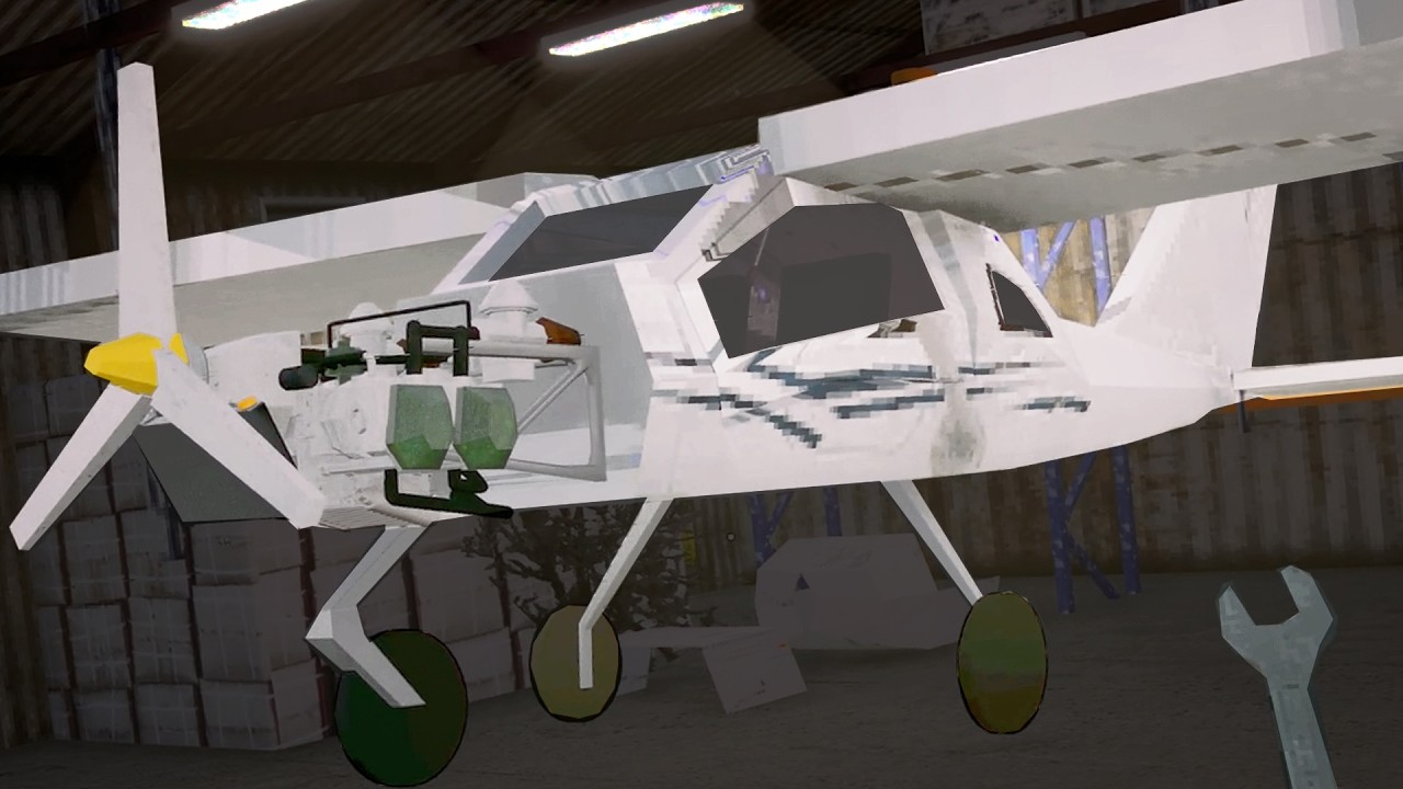 I Had to Build an Airplane to Survive in This Game
