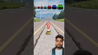 who's car break the wall ? #shorts #gaming