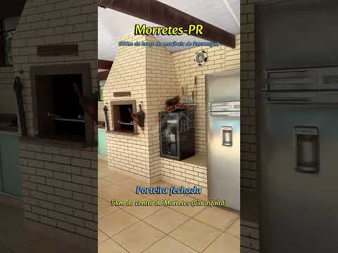 CHÁCARA EM MORRETES COMPLETA COM 3 CASAS E PERTO DO CENTRO COM 2 TANQUES DE PEIXE
