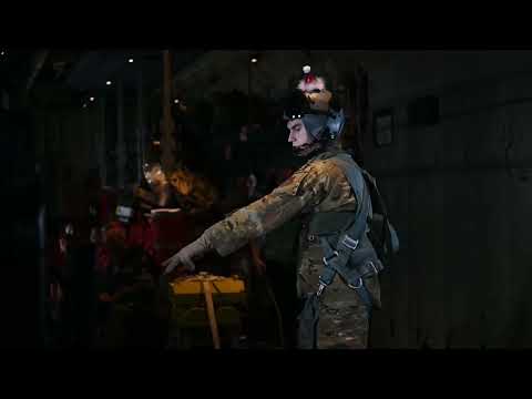 Aircrew from the 36th Expeditionary Airlift Squadron, Yokota Air Base, Japan