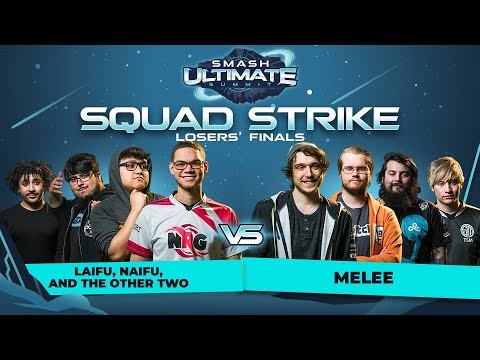 ZeRo, MkLeo, Nairo & Light vs Mang0, Leffen, Armada & Plup - Squad Strike Crew Battle: Losers Finals