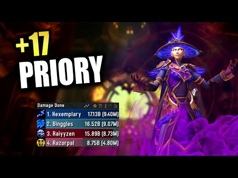 9 Million Overall! | +17 Priory of the Sacred Flame | 11.2 Arcane Mage M+
