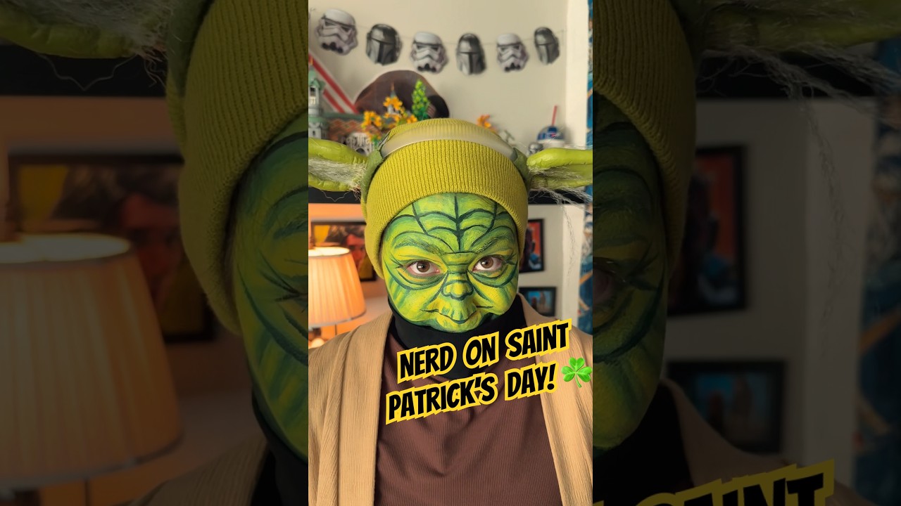 Mmm!! A happy St. Patrick’s day, I hope you have!☘️ #starwars #cosplay #yoda #stpatricksday