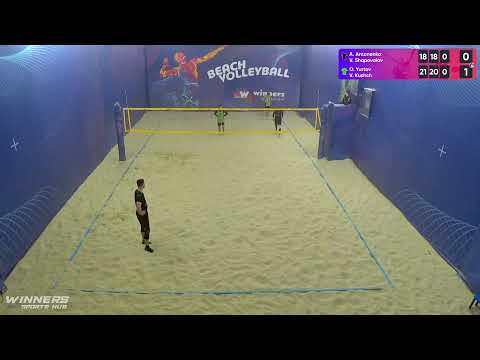 16:20 A. Antonenko / V. Shapovalov - O. Yurtov / V. Kushch 11.01.2023 | Winners Beach Volleyball