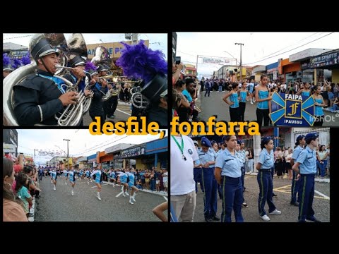 Aniversário de Ibaiti parana/ desfiles e fonfarras  