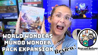 Ryan and Bethany Board Game Reviews - World Wonders: Mundo Wonders Pack video thumbnail