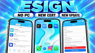 NEW ESign iOS Update: Install IPA Files on iPhone & iPad (NO PC)