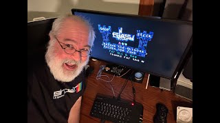 World Premiere - CRASH - New Sinclair ZX Spectrum Next Game - Nov 2023 - Retrogaming Crash Live 2023