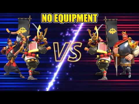 Minamoto & Yi Seong-Gye vs  Minamoto & Frederick I – Duel Test | Rise of Kingdoms | JasStream