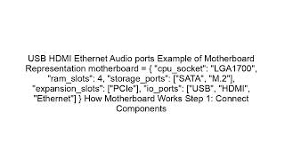 Motherboard Explained for Beginners | How Computer Components Connect
