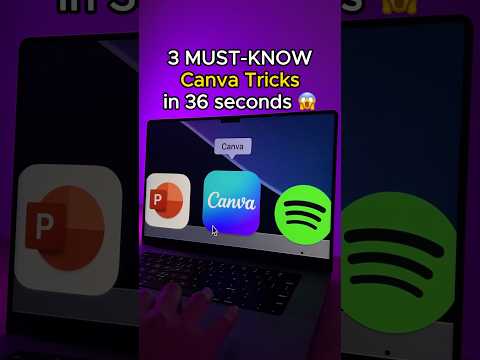Will you use these tricks in your Canva Presentations? I just found out about the third one😭 #canva