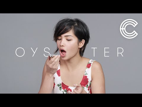 100 People Eat a Raw Oyster | Keep it 100 | Cut
