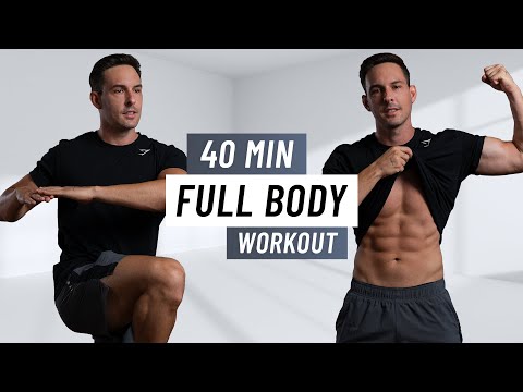 40 Min Full Body Home Workout (No Equipment)