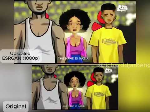 Nazir and Adjoa AI Upscale