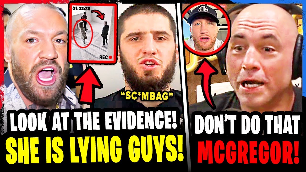 Conor McGregor GOES OFF on S**UAL ASSAULT ACCUSER! Islam Makhachev REACTS! Joe Rogan GOES OFF!