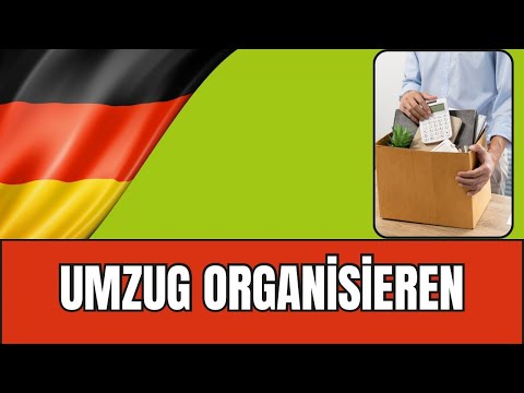 Organizing a move | German B2 Writing Part 2 | Writing letters and exam preparation