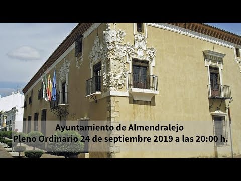 Pleno Ordinario Septiembre 2019