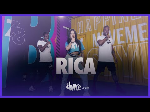 Rica- DrefQuila, Red Fingers | FitDance (Choreography)