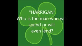 Irish (Am.) Songs HARRIGAN words lyrics St. Patrick&#39;s sing-along Irishsongs Best Popular music