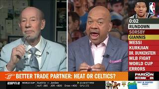 Pardon The Interruption | Wilbon on Giannis BLOCKBUSTER TRADE: Heat or Celtics? Knick can repeat?