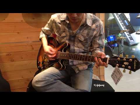 Epiphone ES-339 Semi-hollow Body Electric Guitar Demo | 2013