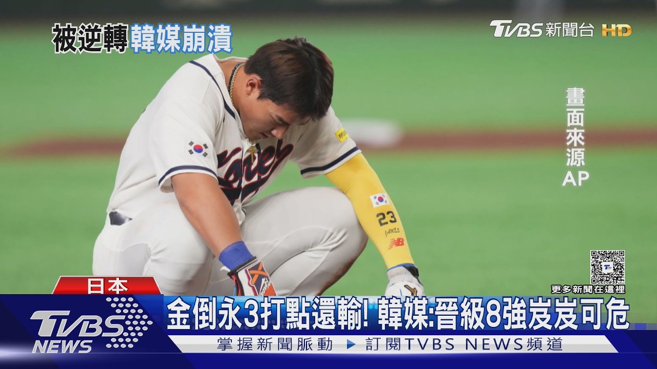 WBC影音/金倒永3打點沒用! 韓延長賽輸球 韓媒:晉級8強岌岌可危