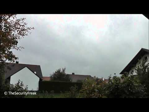 Unheimliche Bevölkerungswarnung mit Sirenen