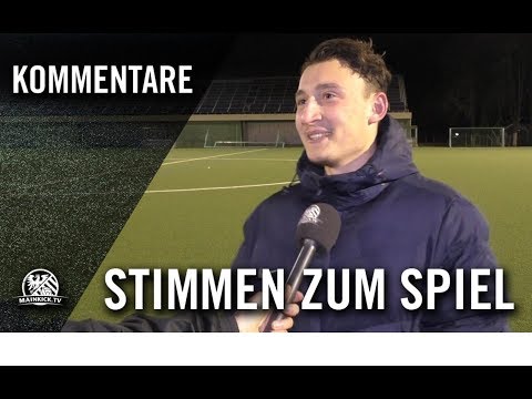 Die Stimmen zum Spiel | SG Rosenhöhe Offenbach - Germania Großkrotzenburg (26. Spieltag)