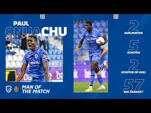 Man of the match: Paul Onuachu (KRC Genk - KV Mechelen)
