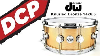 Video thumbnail for DW Collectors Knurled Bronze Snare Drum 14x6.5 - Video Demo by Drum Center of Portsmouth