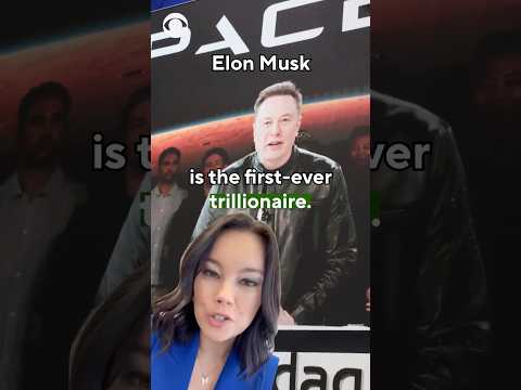 Elon Musk becomes the world's first trillionaire with SpaceX's IPO #shorts