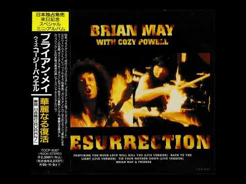 Brian May With Cozy Powell Too Much Love Will Kill You Live Version Resurrection